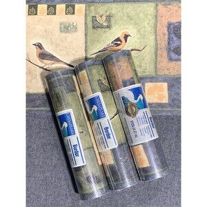 Vintage Chesapeake Wallpaper Border Birds Grasshoppers Patchwork 3 count